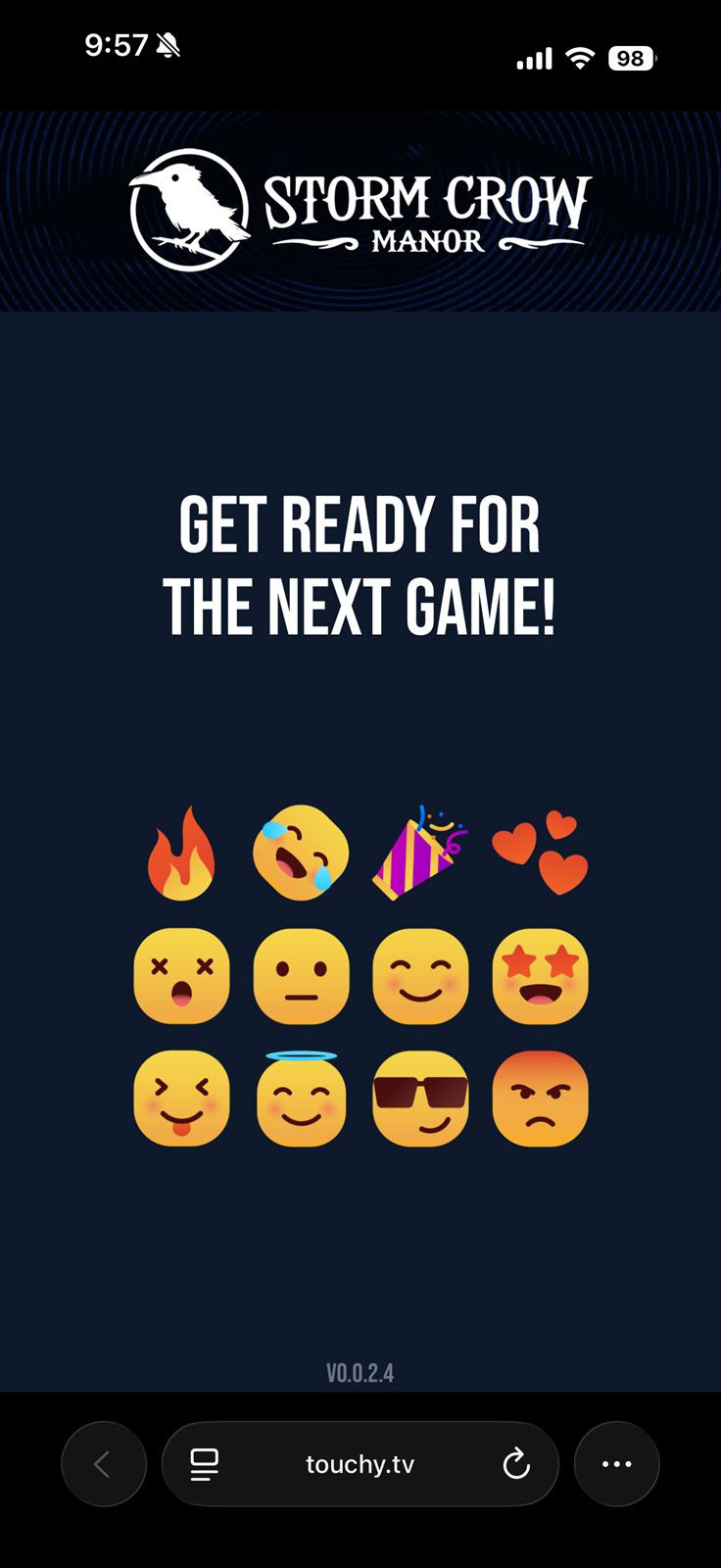 Phone joining a Screenjam experience