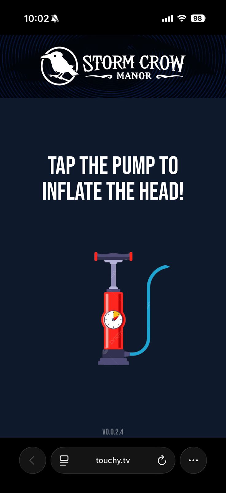 Phone tapping in a Screenjam crowd challenge